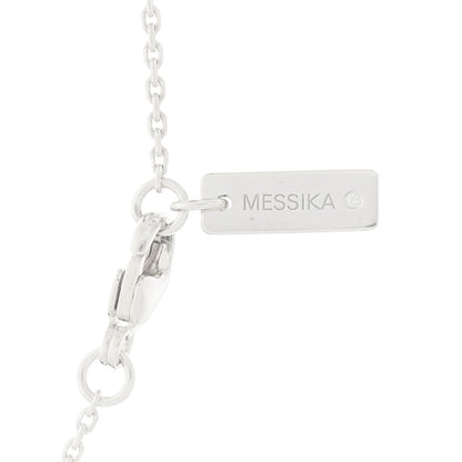 Messika 18K White Gold Diamond LM Move Uno Pave Pendant Necklace 4 of 6