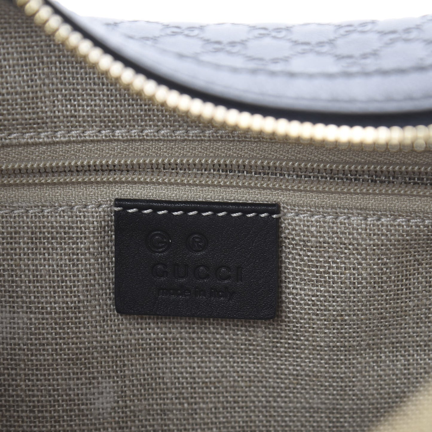 Microguccissima Shoulder Bag Black