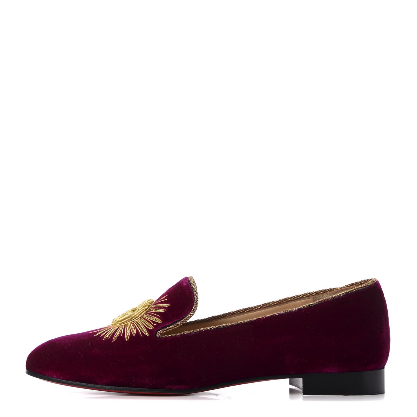 Velvet Morning Sakouette Flat Loafers 37.5 Figue