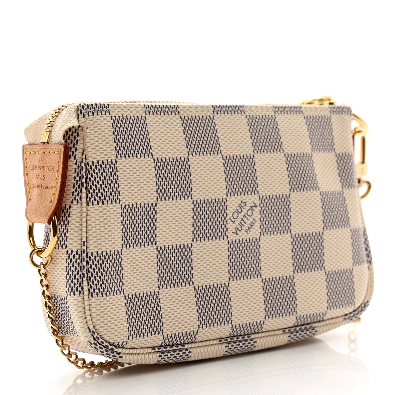 Louis Vuitton Damier Azur Mini Pochette Accessories 3 of 7