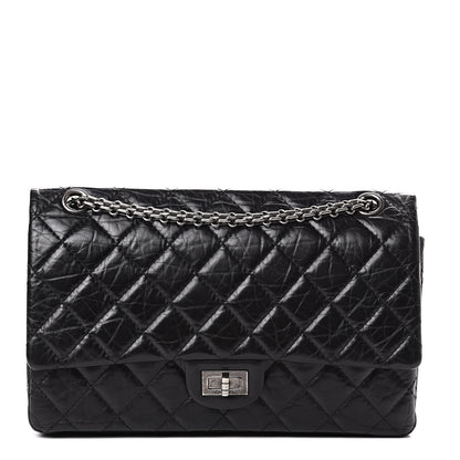 Chanel Aged Calfskin Quilted 2.55 Reissue 226 Flap Black 1 of 13