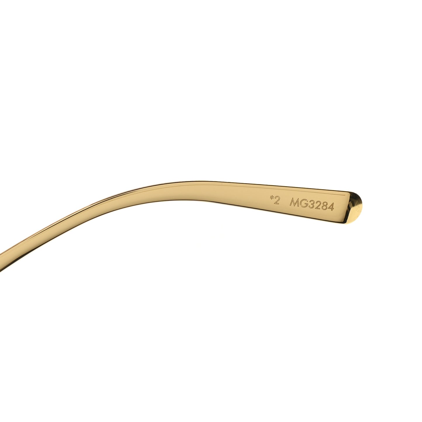 Metal LV Golden Mask Sunglasses Z2727U Gold