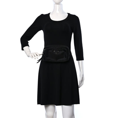 Prada Tessuto Nylon Belt Bag Black 3 of 8