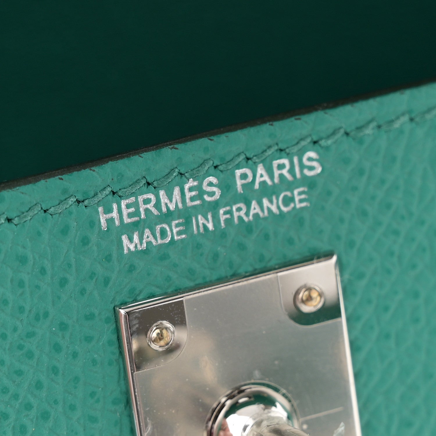 Hermes Epsom Mini Kelly Sellier 20 Vert Jade Bleu Paradis Bleu Saphir 6 of 12