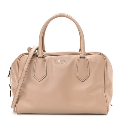 Prada Soft Calf Medium Inside Tote Cammeo Rosa 1 of 11