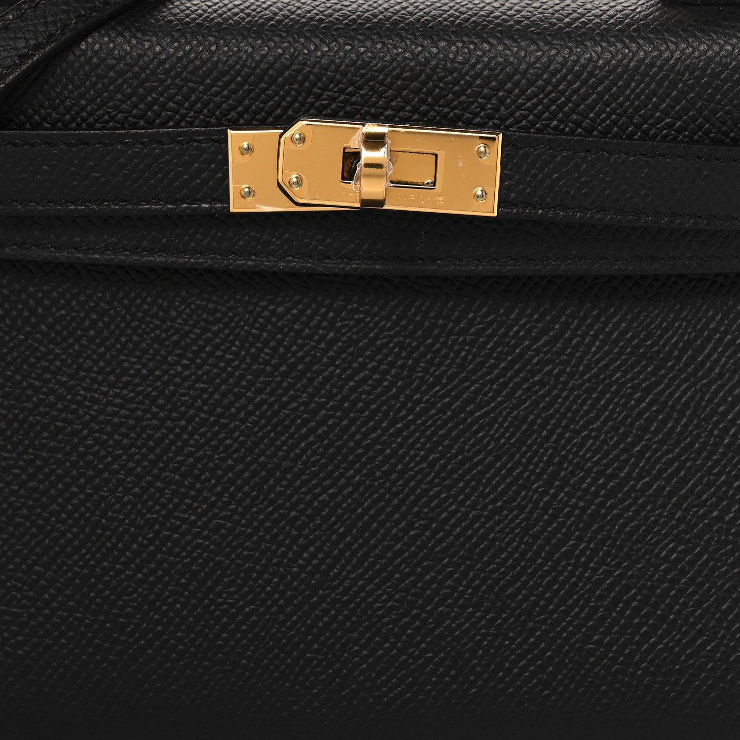Hermes Epsom Mini Kelly Sellier 20 Black 8 of 11