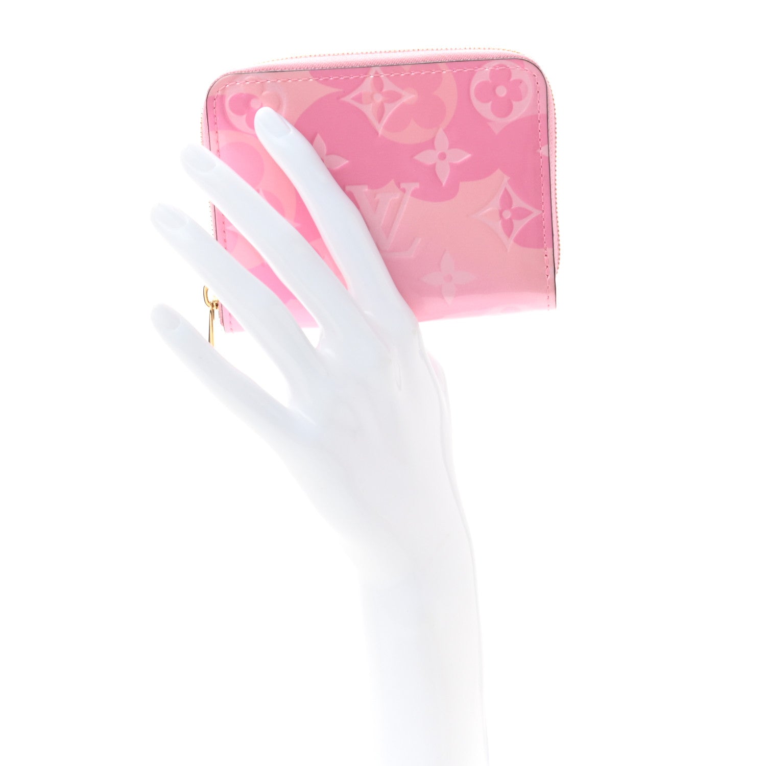 Louis Vuitton Vernis Valentine Zippy Coin Purse Pink 2 of 6