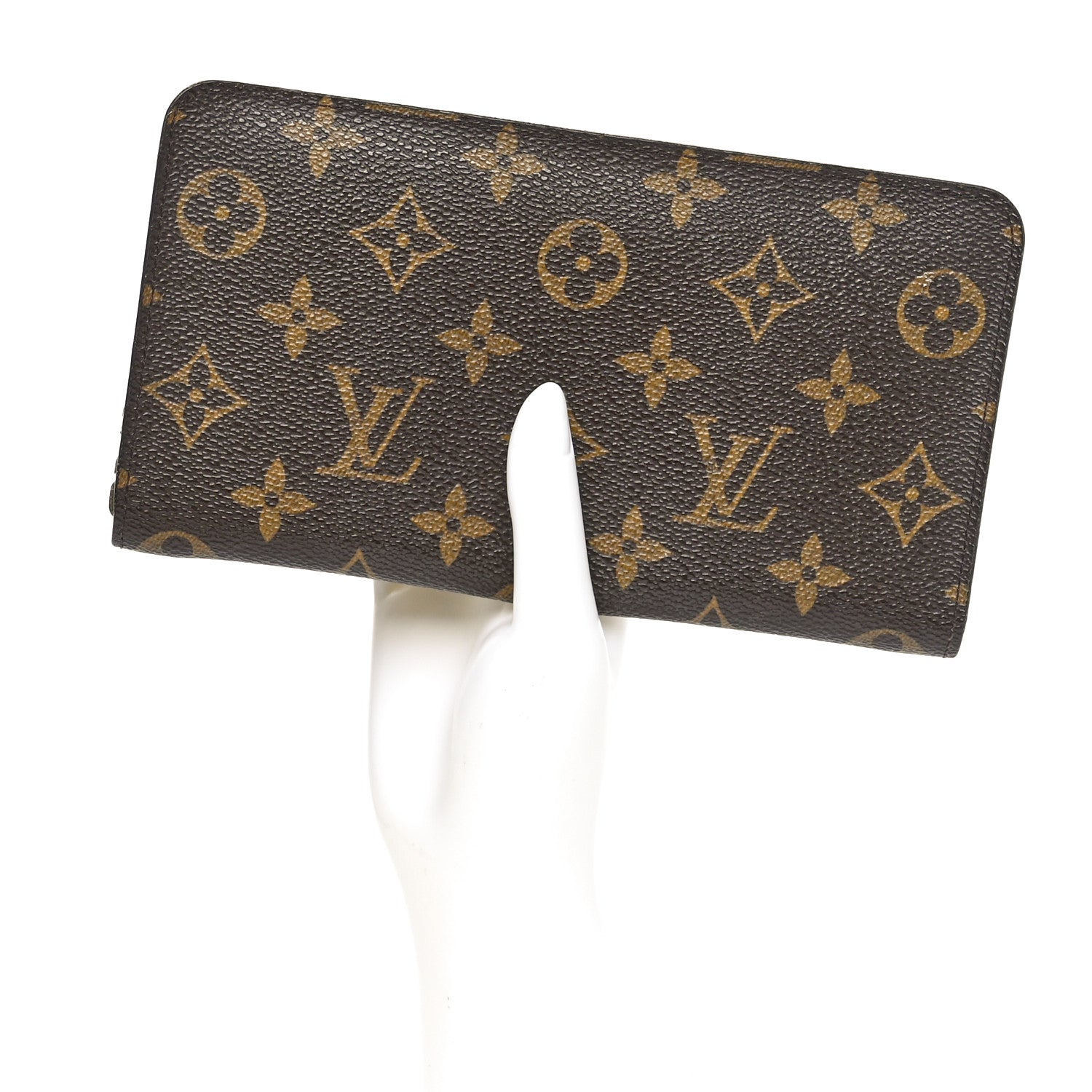 Louis Vuitton Monogram Porte-Monnaie Zippy Wallet 2 of 8