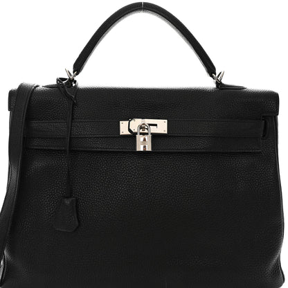 Hermes Togo Kelly Retourne 40 Black 8 of 20