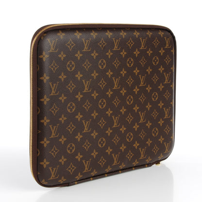 Louis Vuitton Monogram 15 Inch Laptop Sleeve 3 of 9