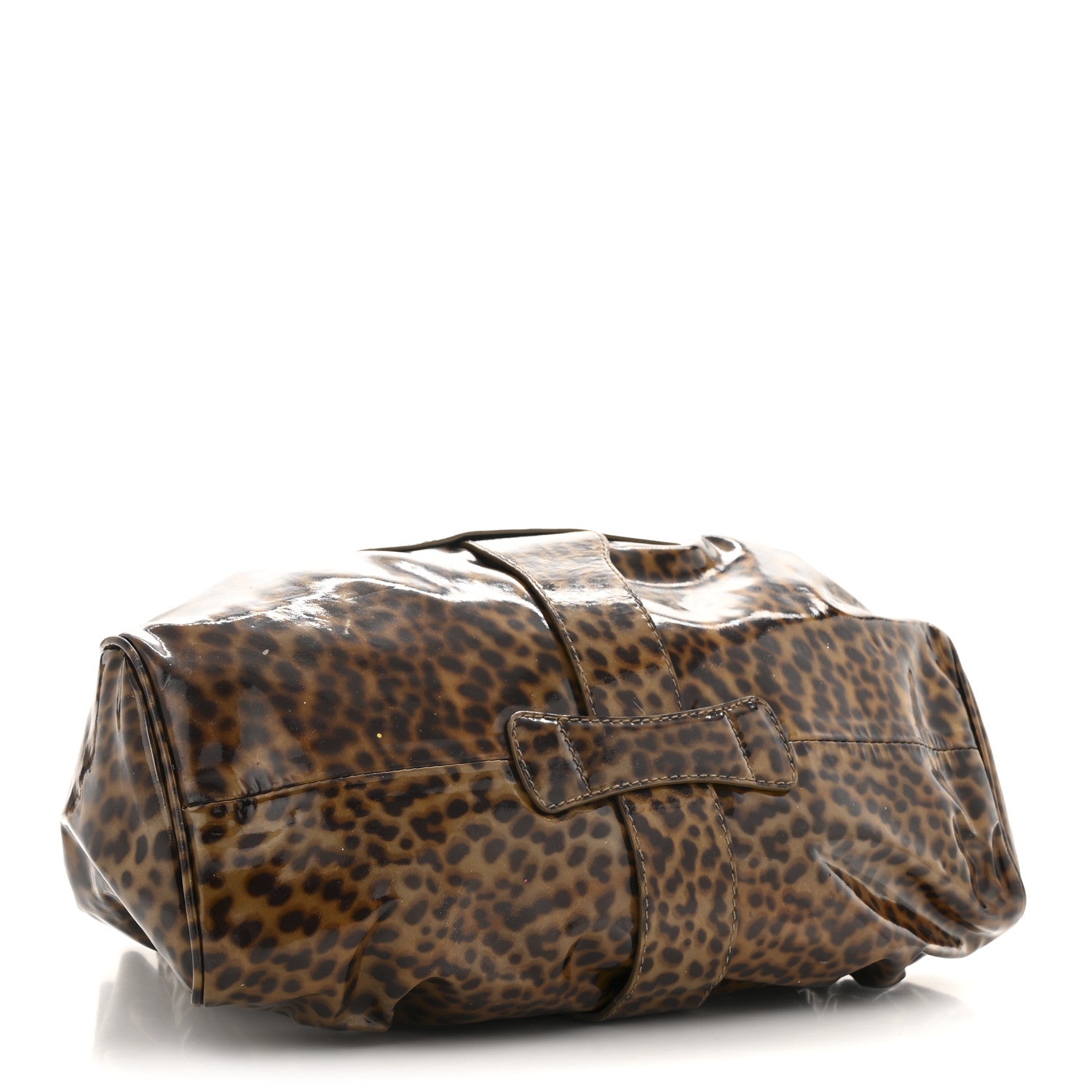 Jimmy Choo Patent Leopard Print Riki Natural 4 of 13