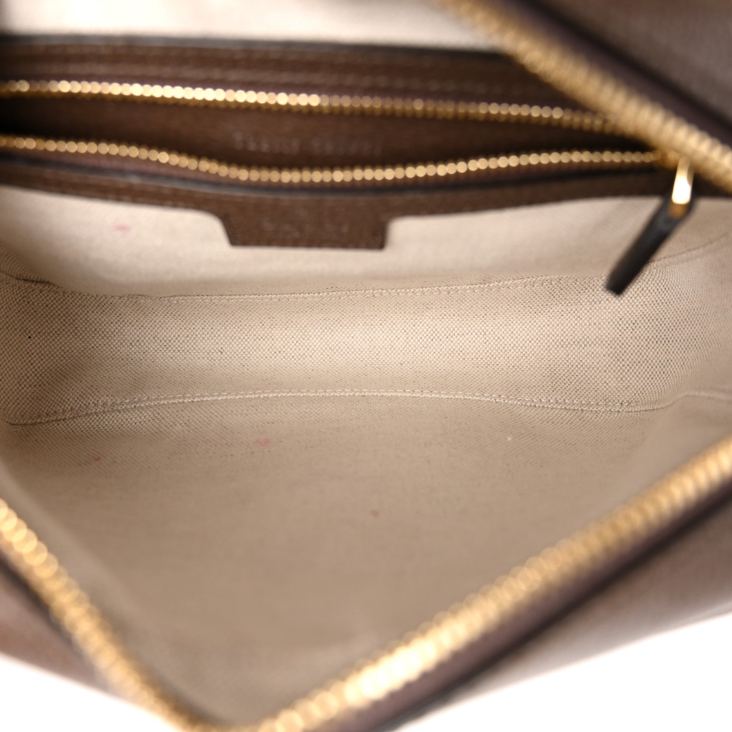 Gucci GG Supreme Monogram Textured Dollar Calfskin Web Studded Mini Ophidia Flap Shoulder Bag Beige Ebony New Acero 5 of 10