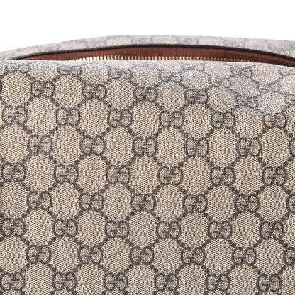 Gucci GG Supreme Monogram Large Linea A Hobo Light Brown 10 of 11