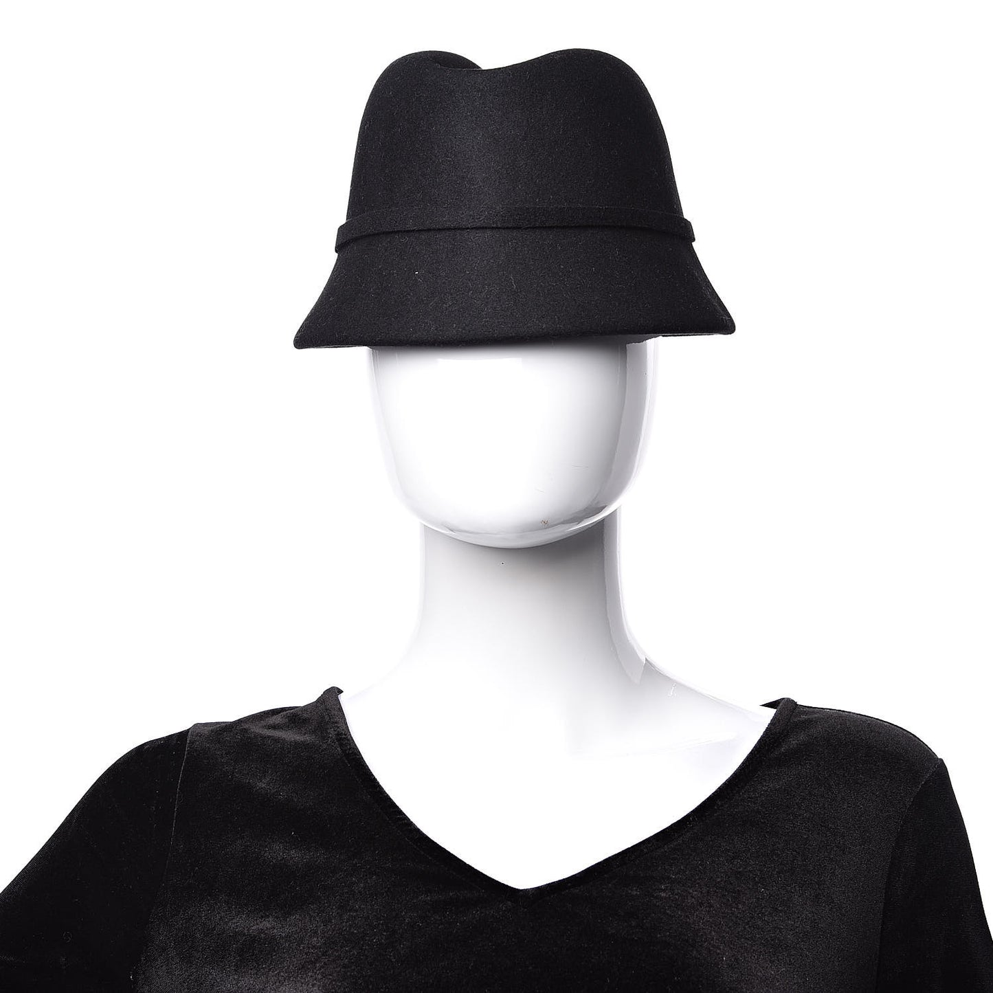 Felt Cloche Dior Arty Hat 57 Black