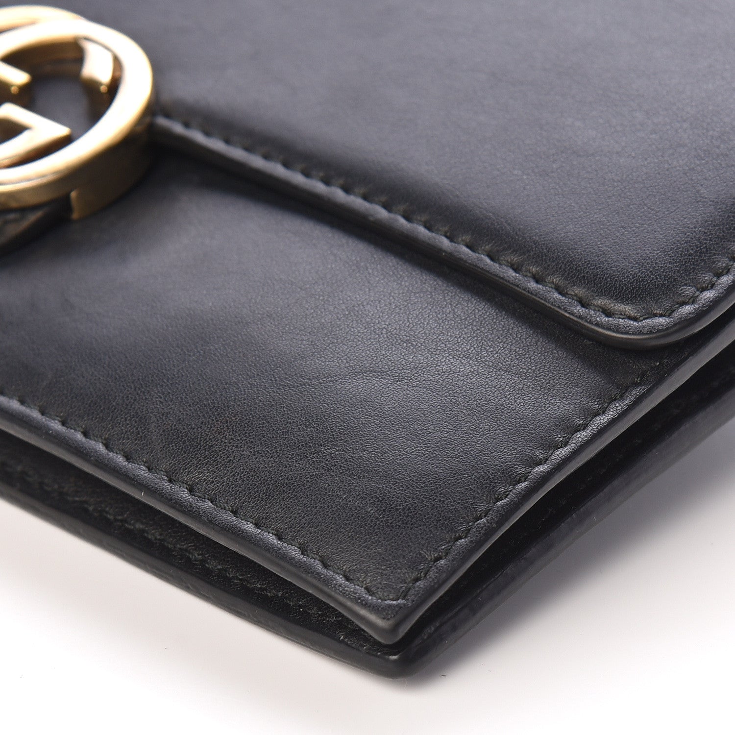 Gucci Calfskin Icon Wallet Black 9 of 11