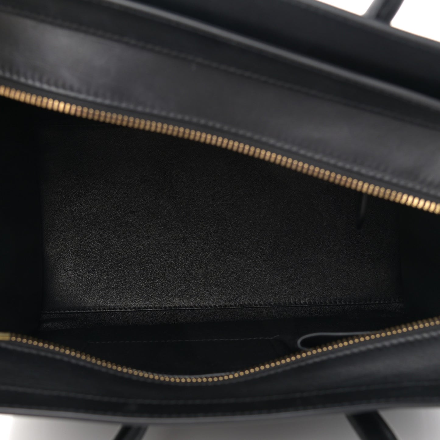 Smooth Calfskin Mini Luggage Black