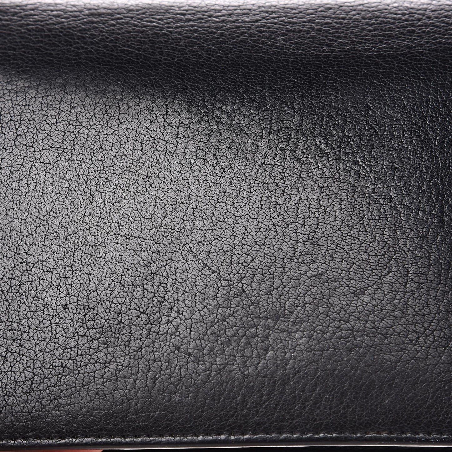 Sugar Goatskin Pandora Chain Wallet Black
