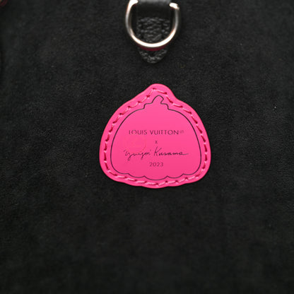 Louis Vuitton LV X YK Empreinte Monogram Giant Onthego MM Black Fuchsia 6 of 9