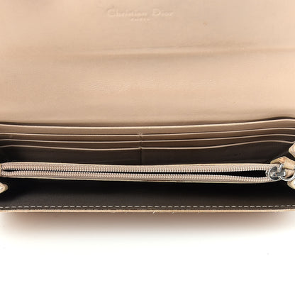 Christian Dior Monogram Flap Wallet Beige 5 of 11