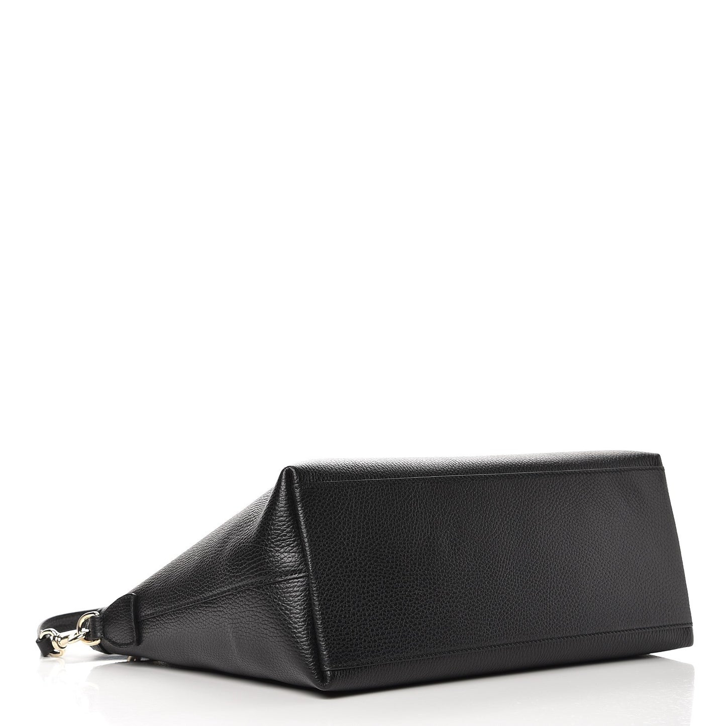 Dollar Calfskin GG Charm Satchel Black