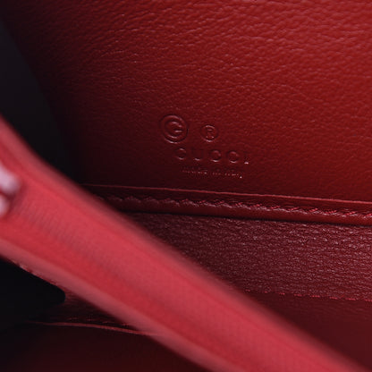 Gucci Microguccissima Zip Around Wallet Red 5 of 7