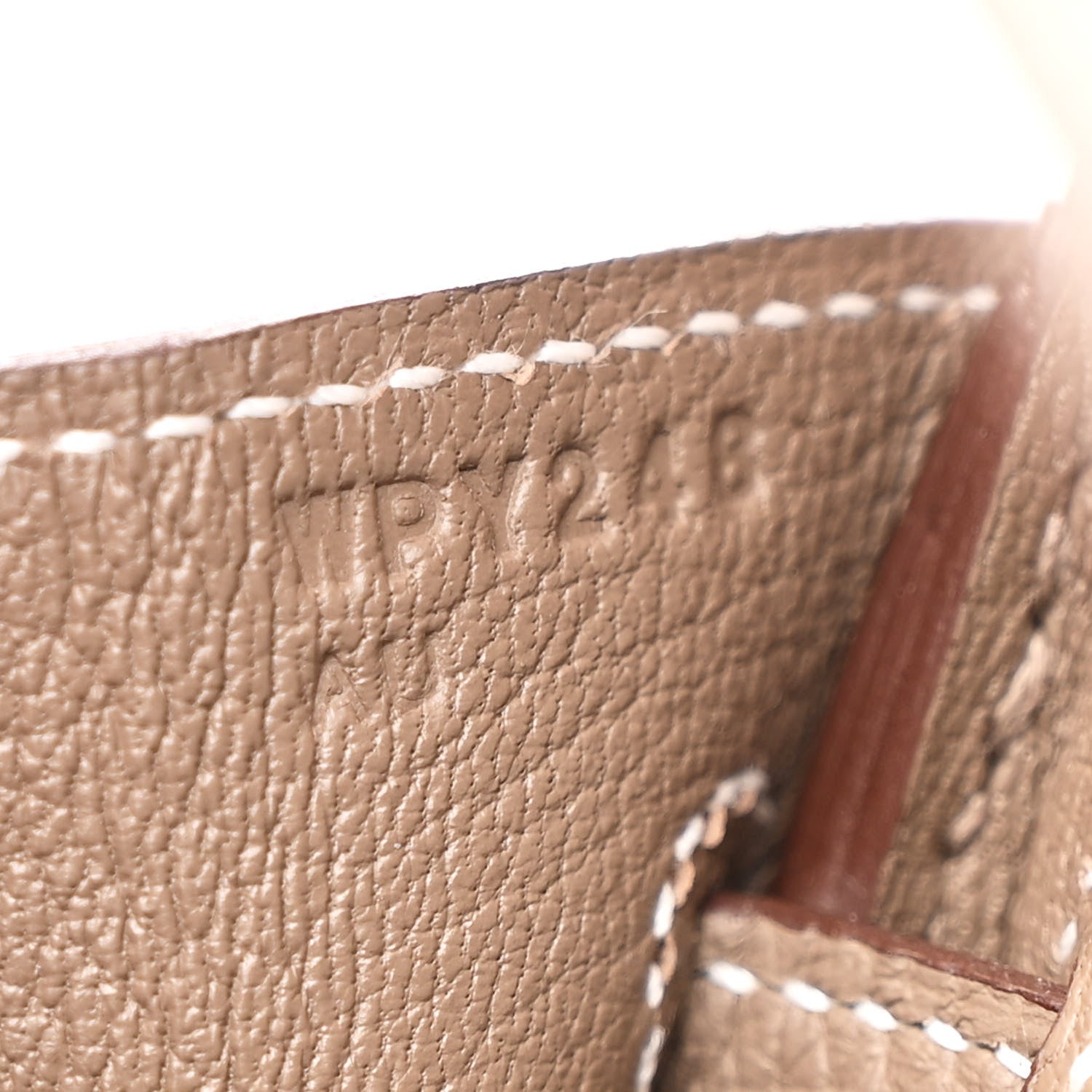 Hermes Togo Birkin 25 Etoupe 7 of 11