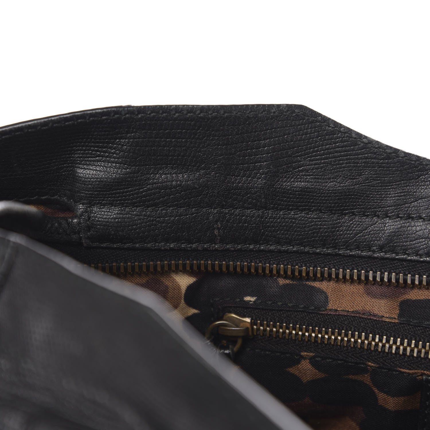 Balenciaga Agneau Lizard Embossed Classic Hardware City Black 9 of 14