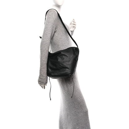 Bottega Veneta Calfskin Hidrology Shoulder Bag Black 2 of 10