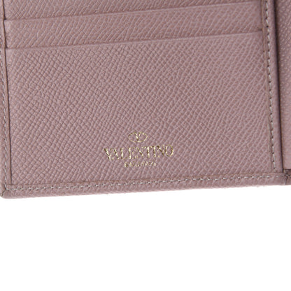 Valentino Garavani Grained Calfskin Continental Wallet Pink 5 of 5