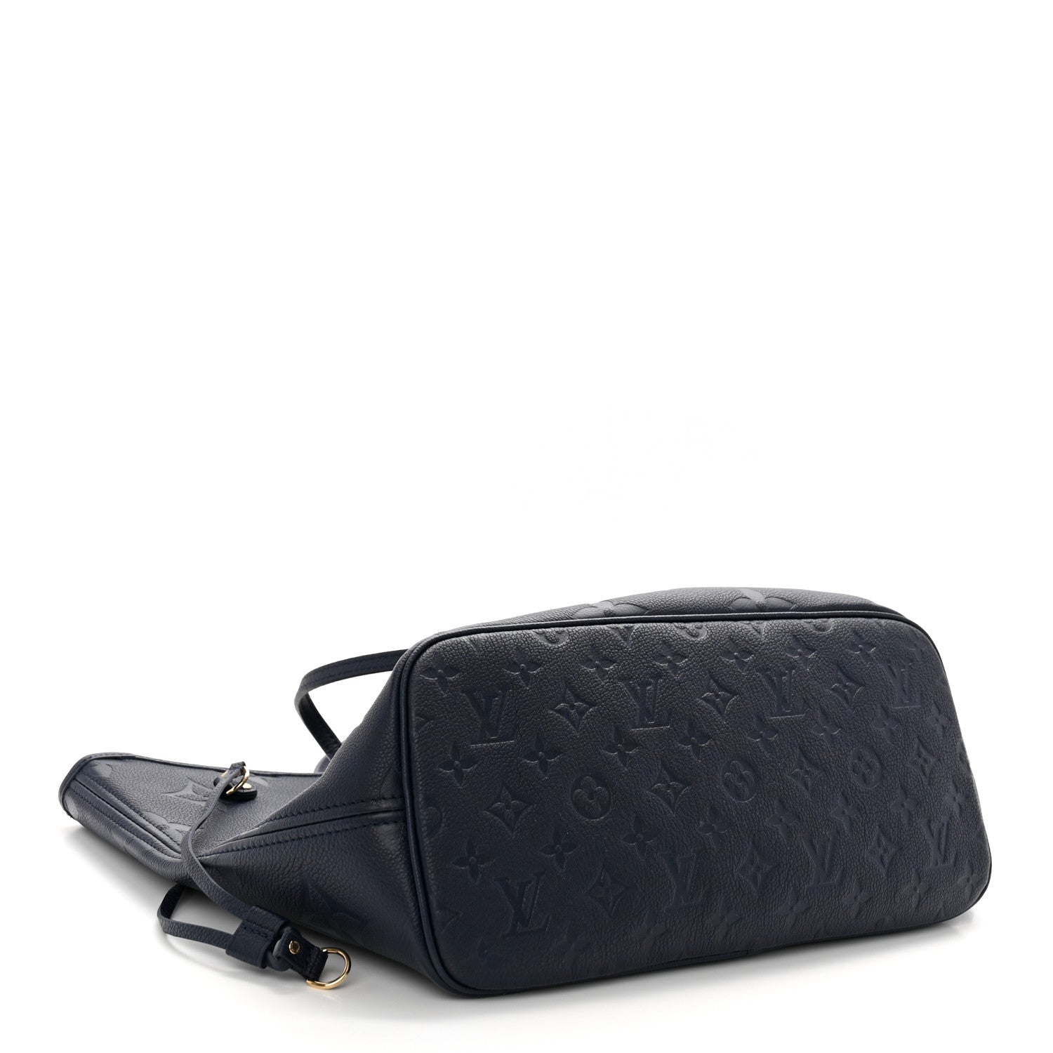 Louis Vuitton Empreinte Monogram Giant Neverfull MM Navy 4 of 9