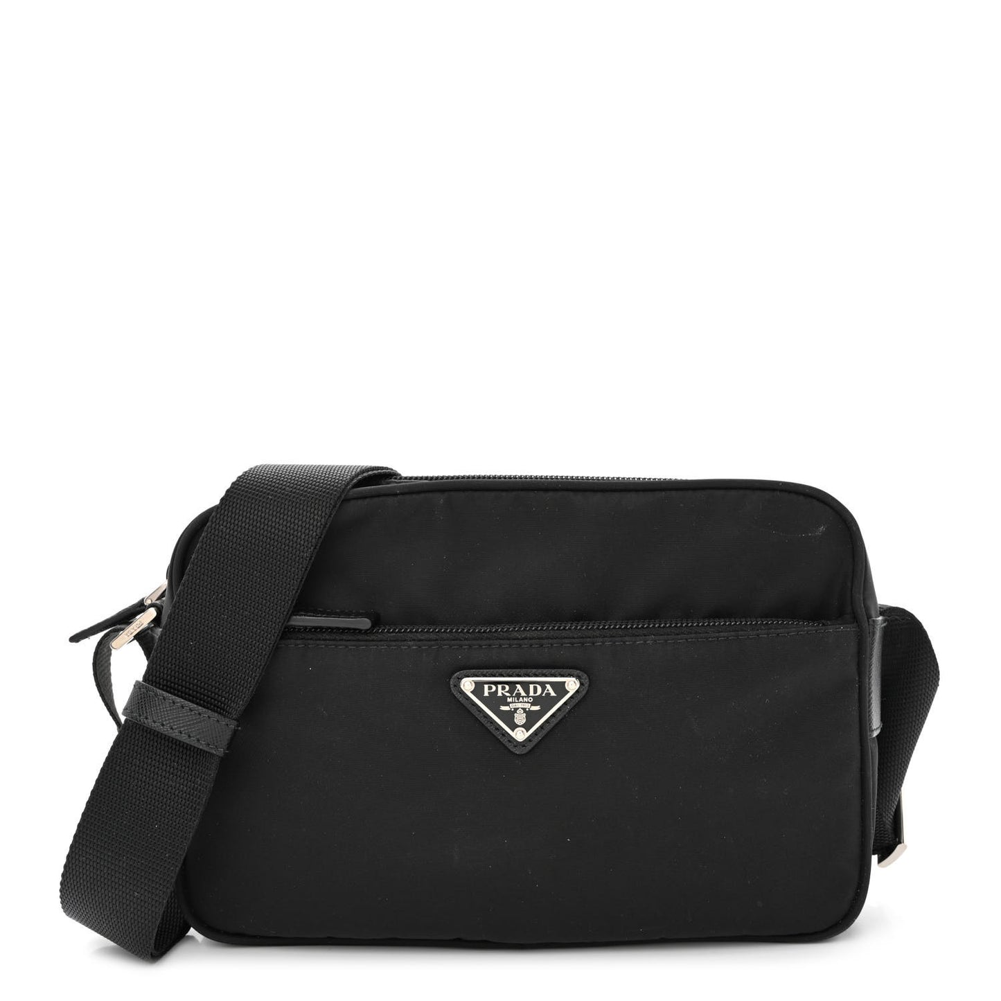 Re-Nylon Shoulder Bag Black