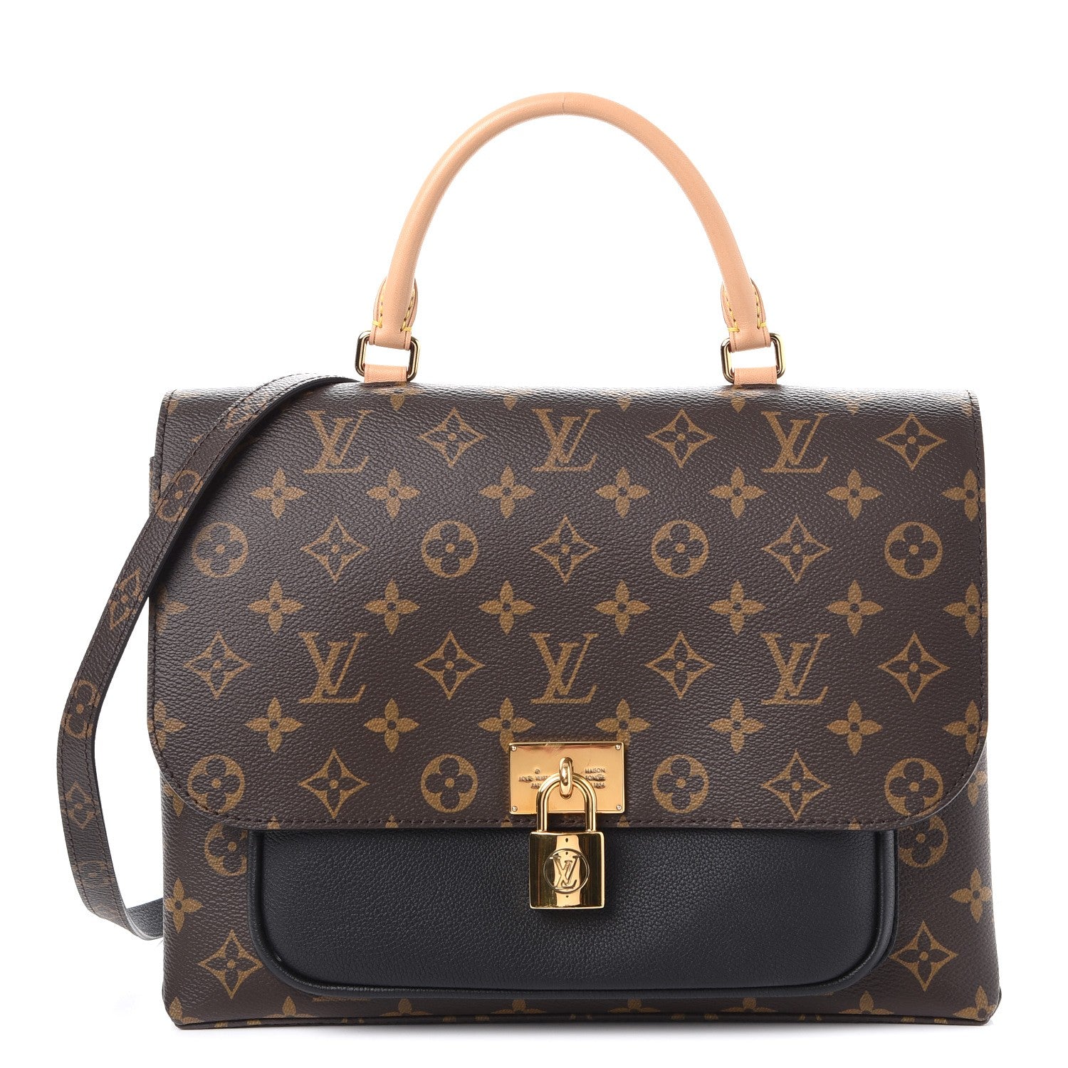 Louis Vuitton Monogram Marignan Black 1 of 8