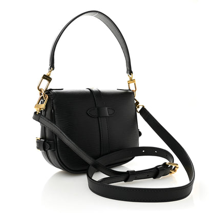 Louis Vuitton Epi Saumur BB Black 3 of 10