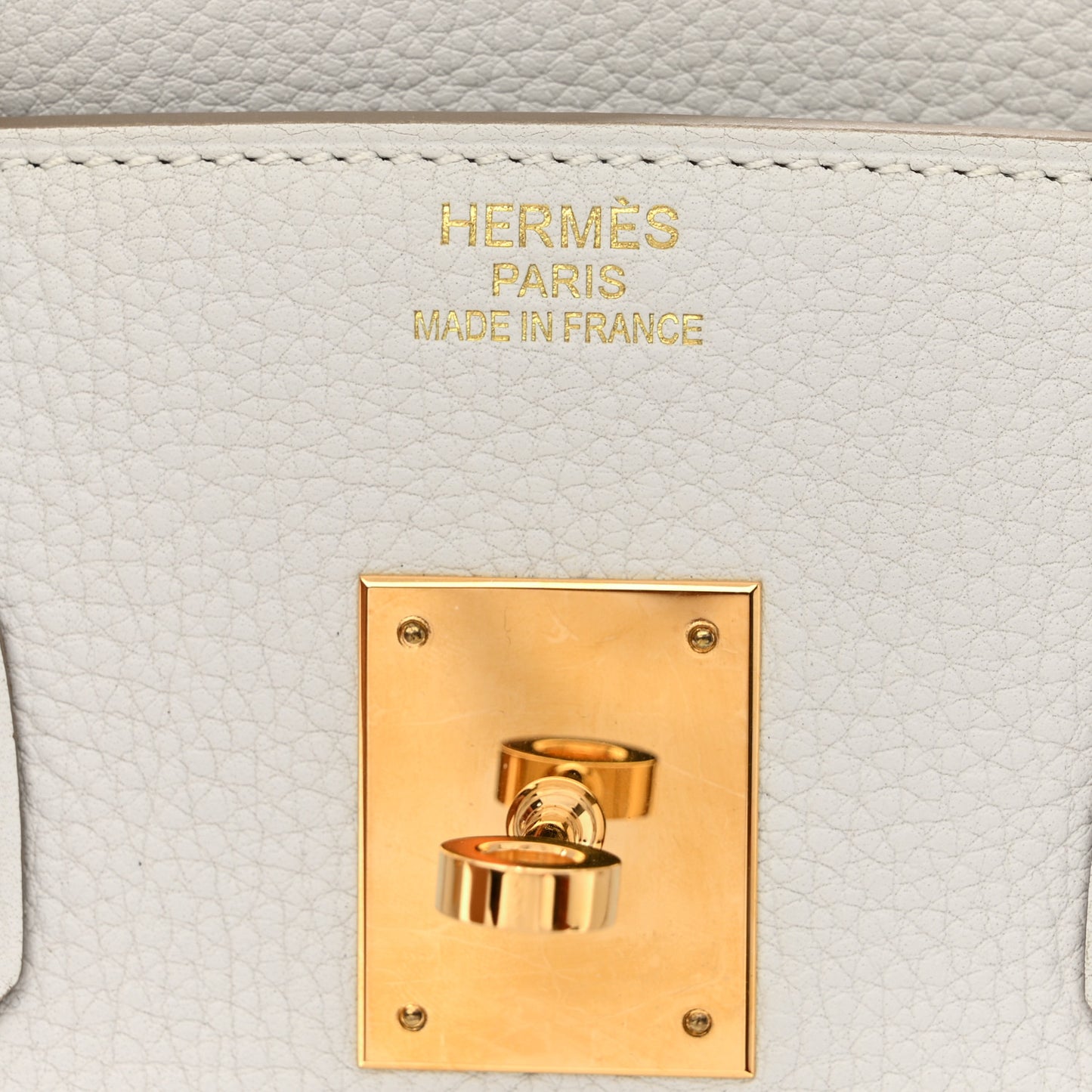 Togo Birkin 35 Gris Pale