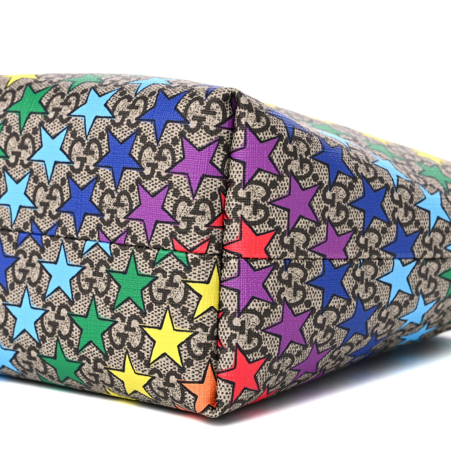 GG Supreme Monogram Childrens Star Print Tote Multicolor