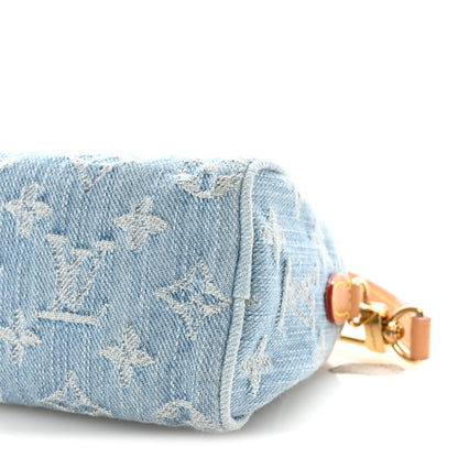 Louis Vuitton Monogram Denim Nano Speedy Sky Blue 9 of 9