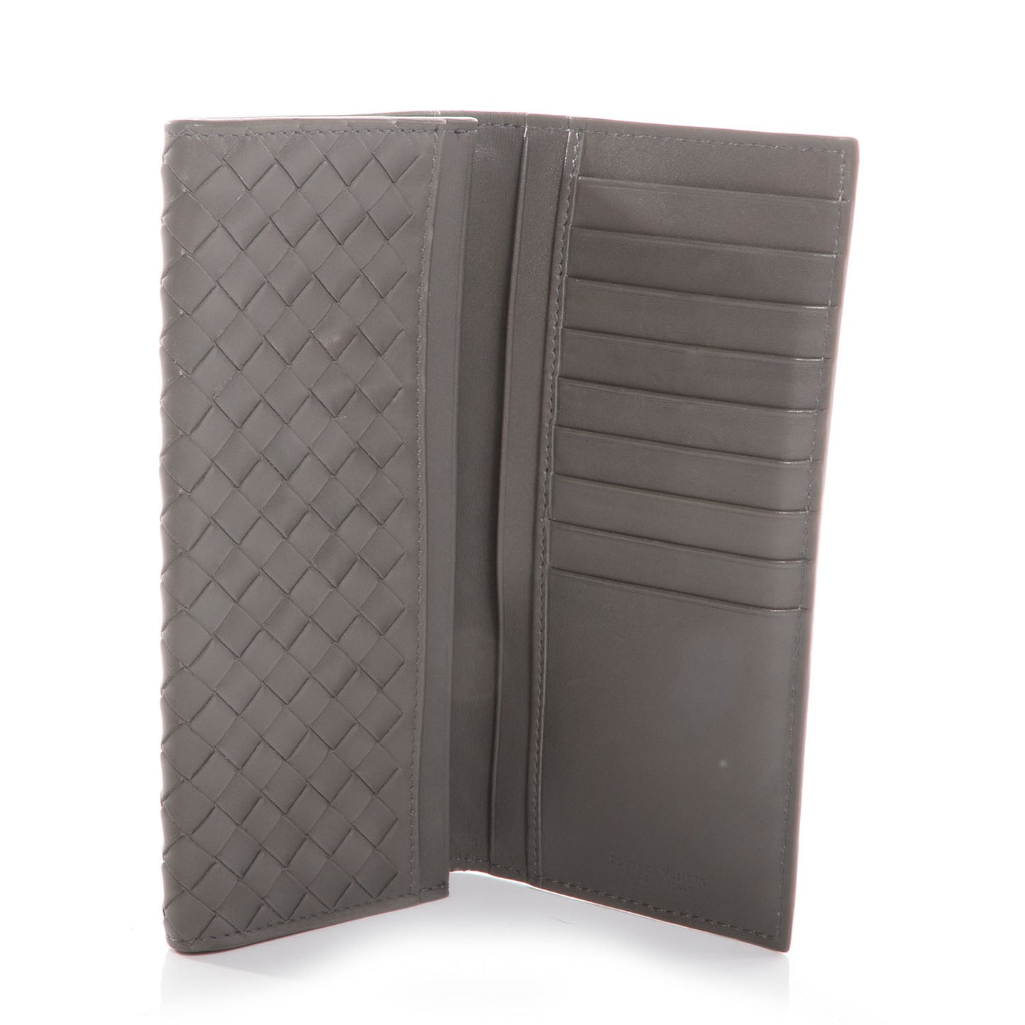 VN Intrecciato Continental Wallet Fume