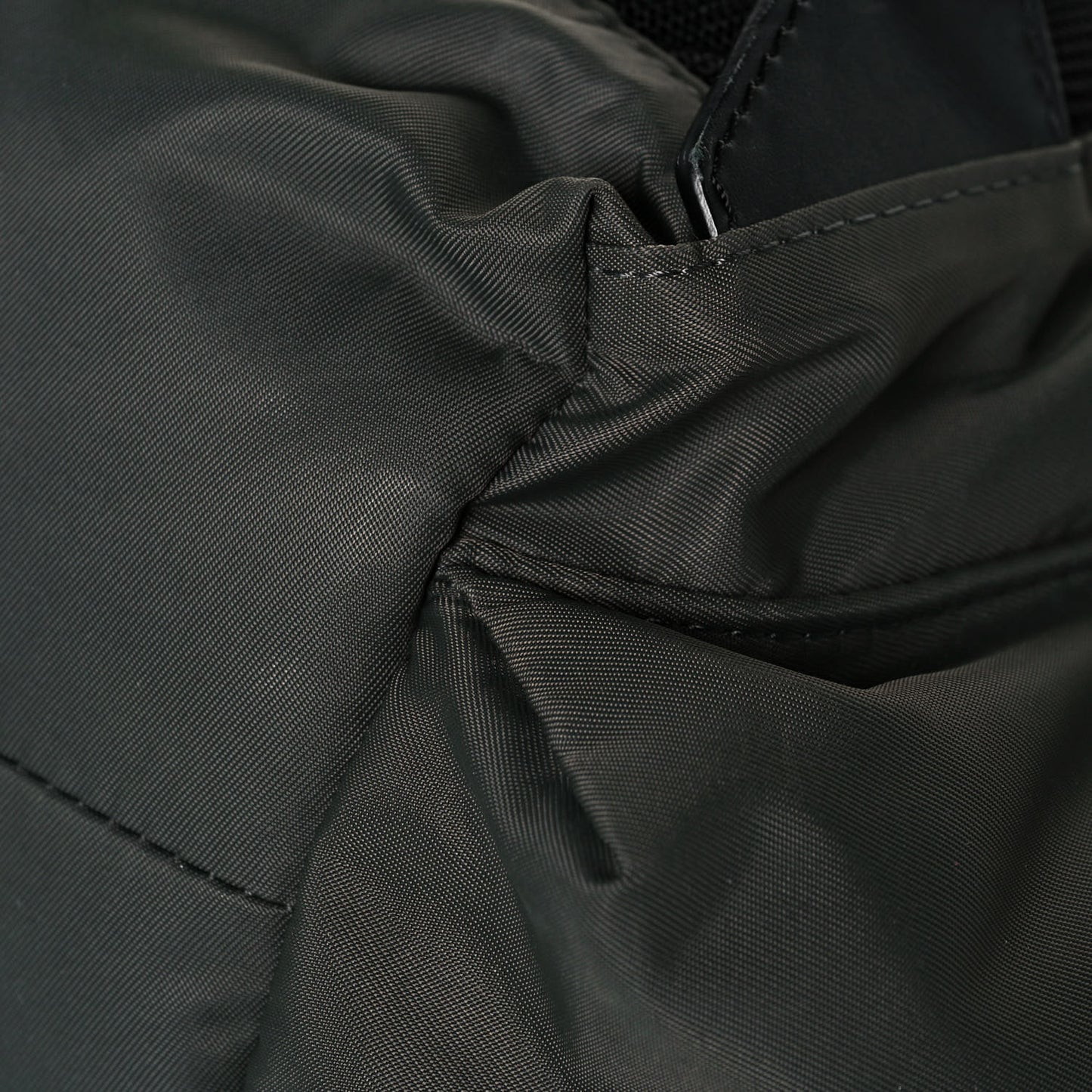 Nylon Medium Rucksack Backpack Dark Green