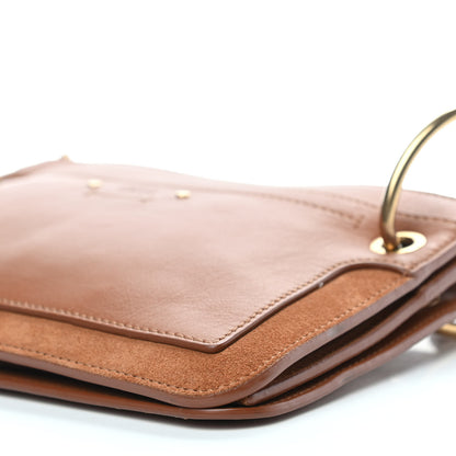 Chloe Calfskin Suede Mini Roy Bag Caramel 8 of 8