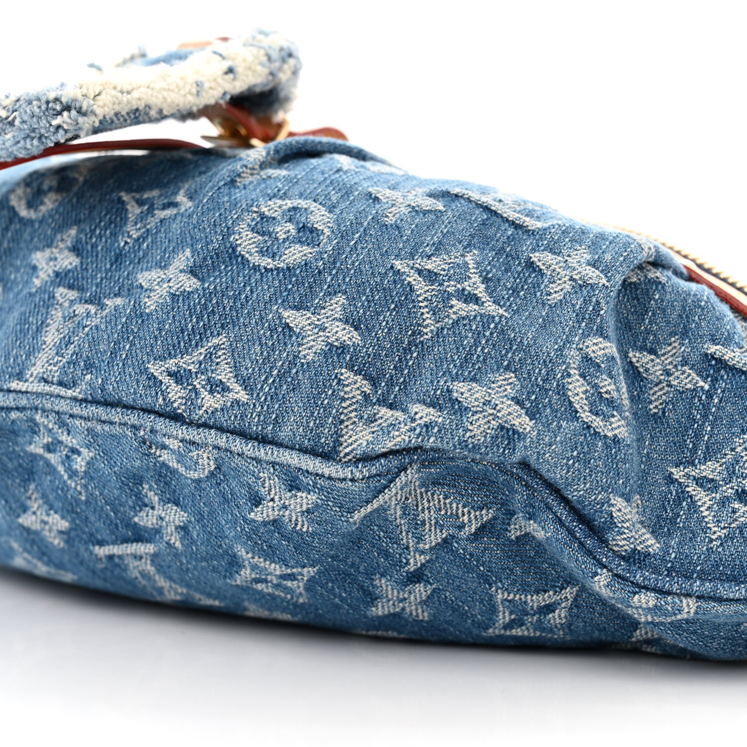 Louis Vuitton Monogram Denim High Rise Bumbag Blue 9 of 10