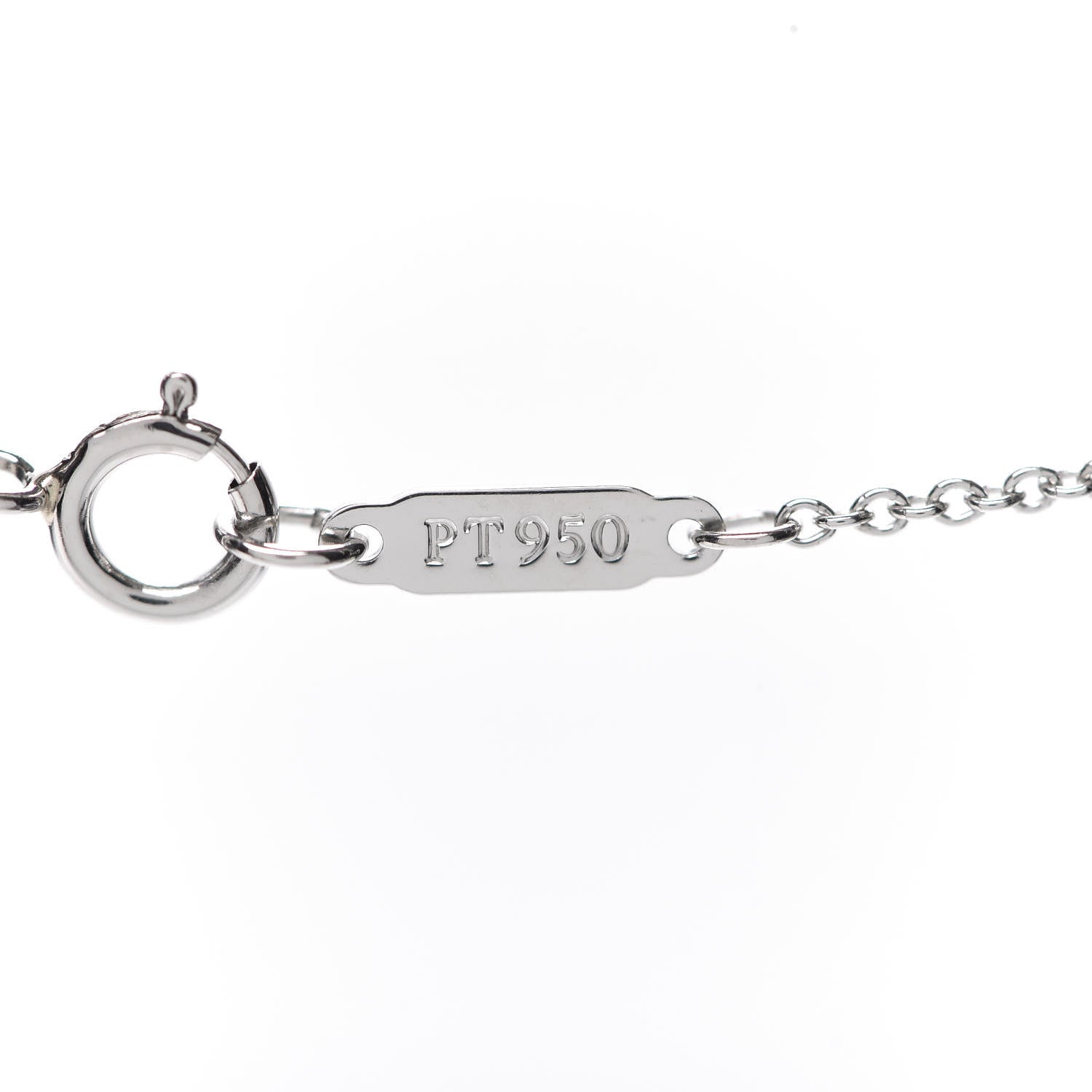 Tiffany Platinum Diamond Mini Bow Pendant Necklace 6 of 7