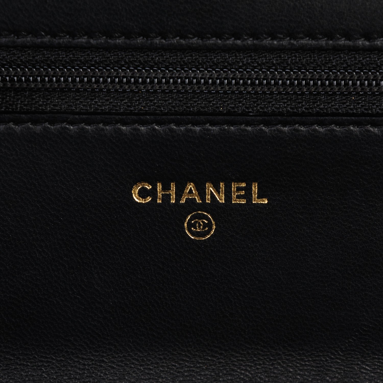 Chanel Lambskin Quilted Boy Wallet On Chain WOC Black 6 of 8
