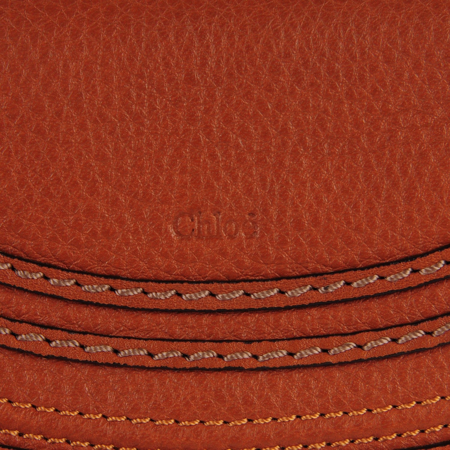 Chloe Calfskin Marcie Pochette Crossbody Bag Tan 6 of 9