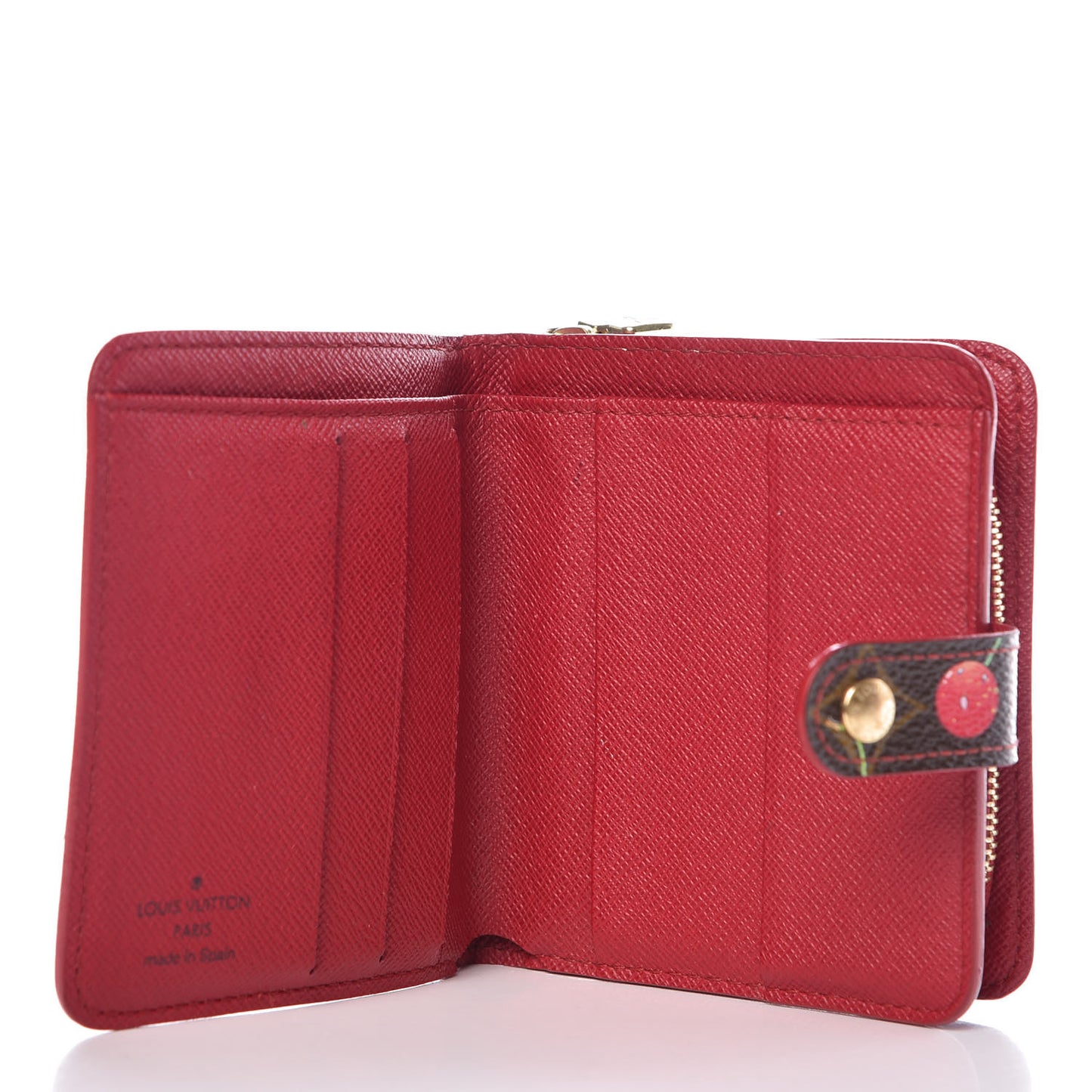 Monogram Cerises Compact Zippe Wallet
