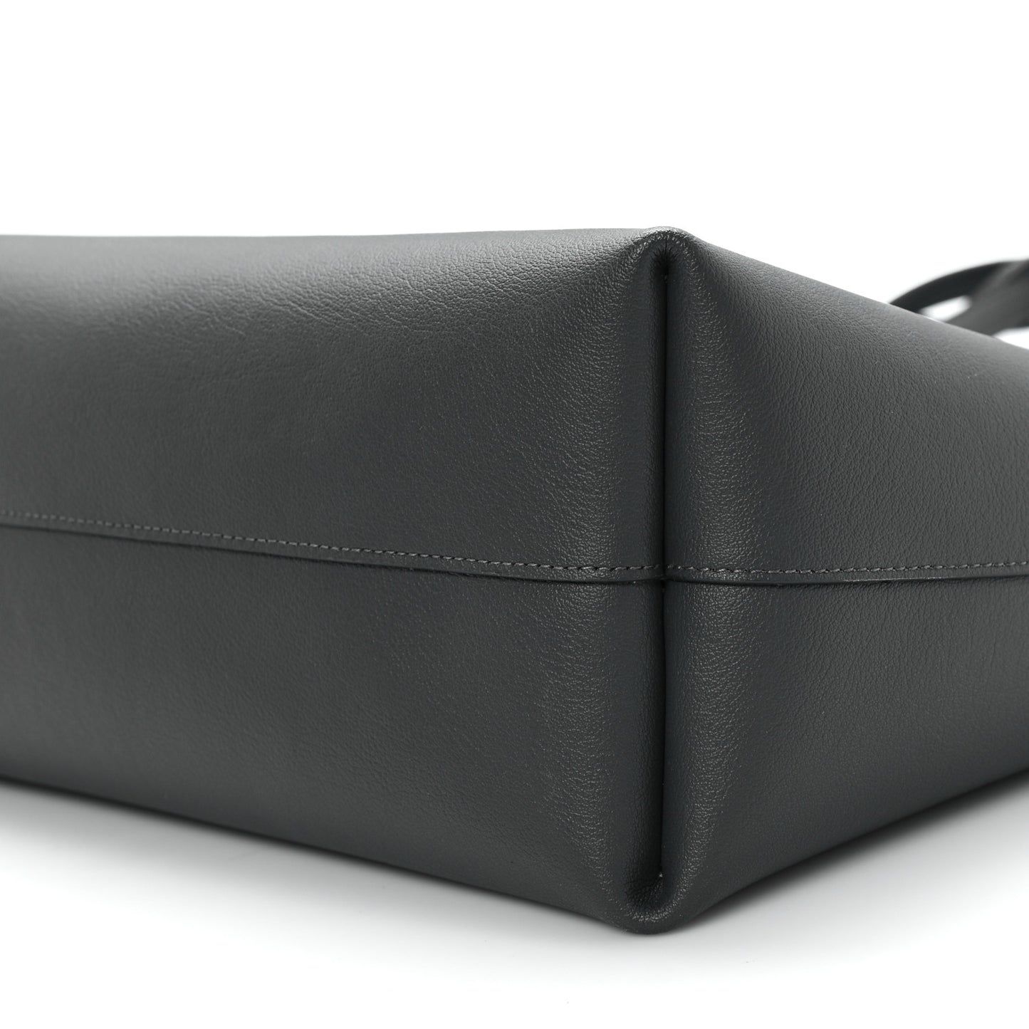 Calfskin Large Shopping Tote Storm