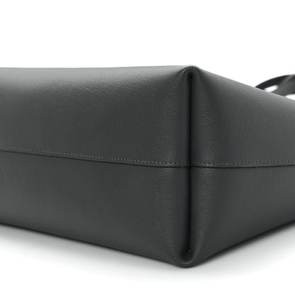Saint Laurent Calfskin Large Shopping Tote Storm 12 of 12