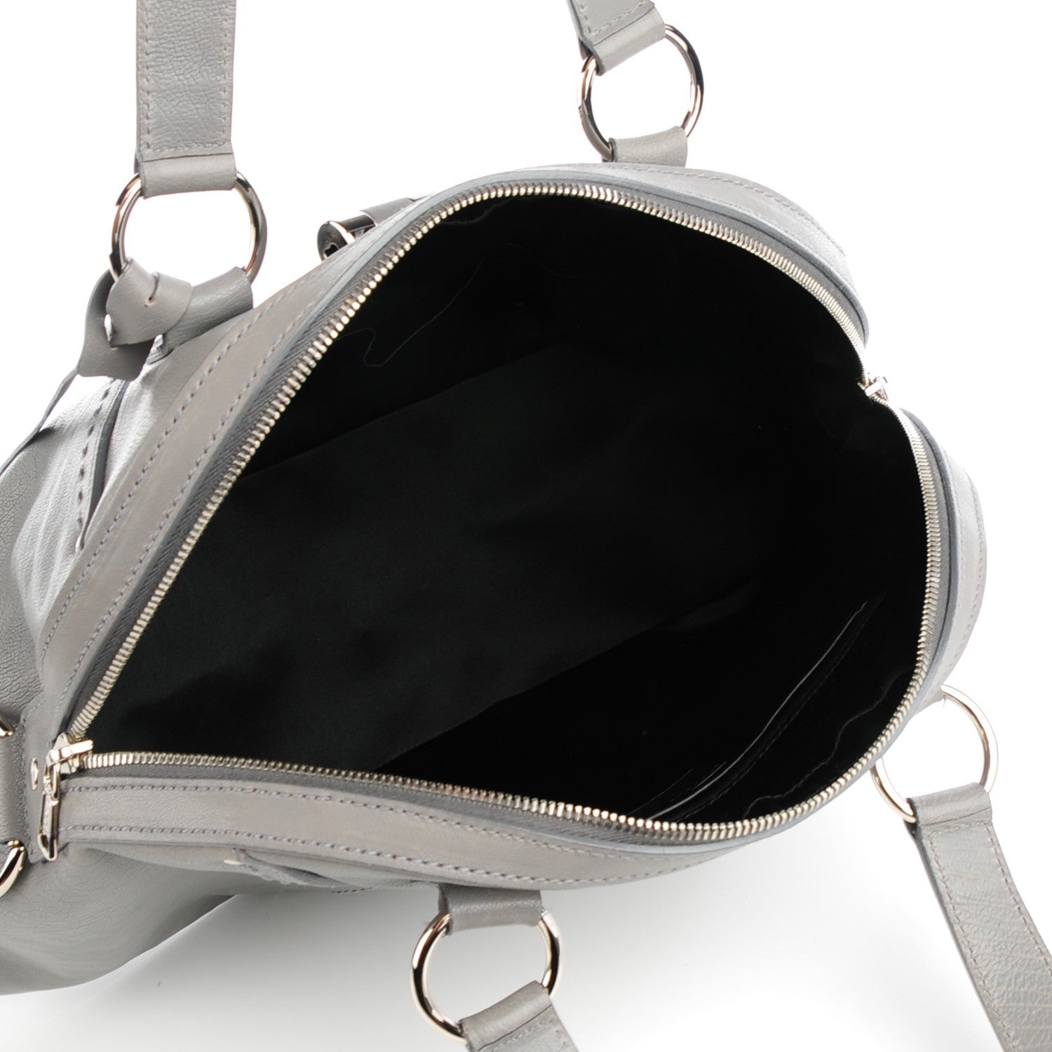 Saint Laurent Calfskin Large Muse Gray 5 of 7