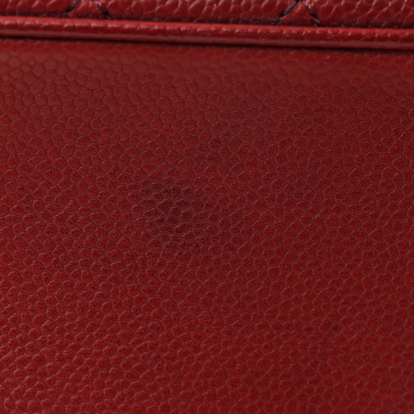 Caviar Quilted Medium Rock In Rome Single Flap Burgundy