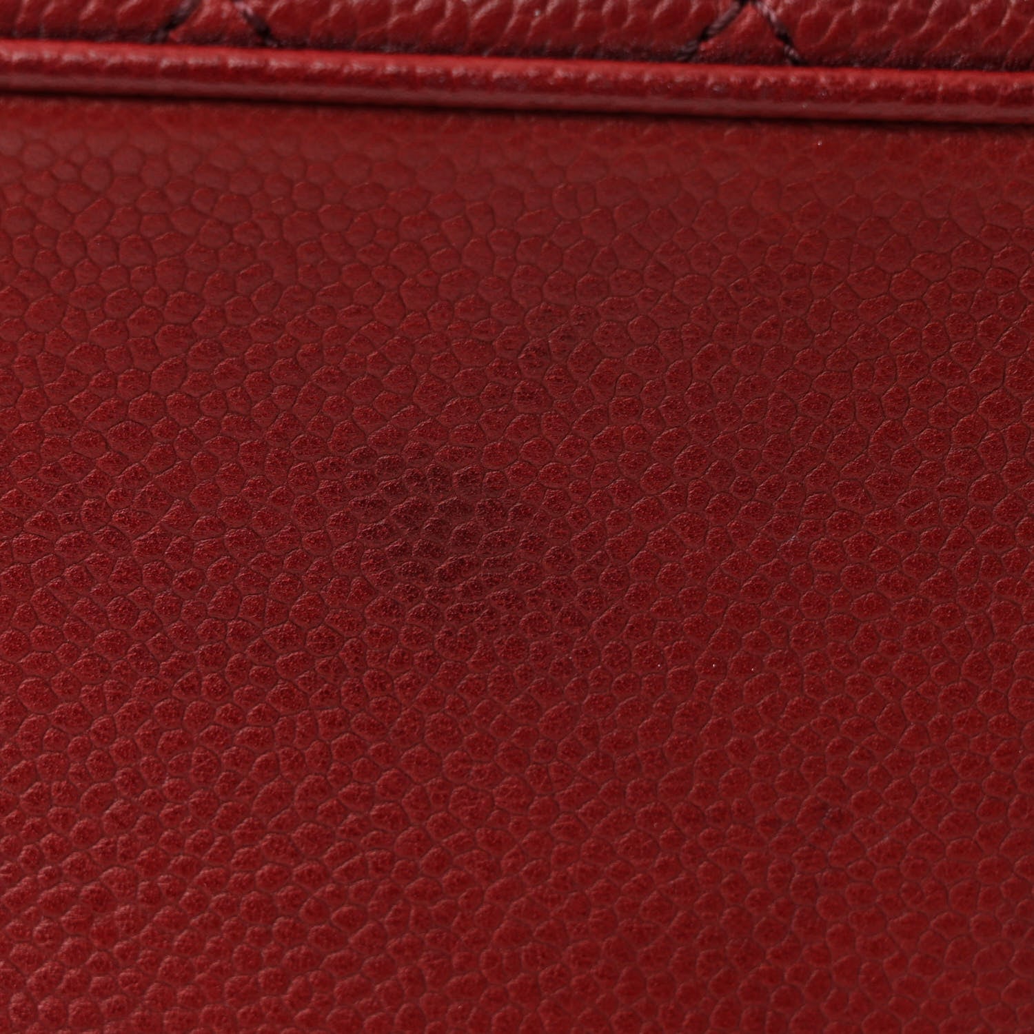 Chanel Caviar Quilted Medium Rock In Rome Single Flap Burgundy 13 of 16