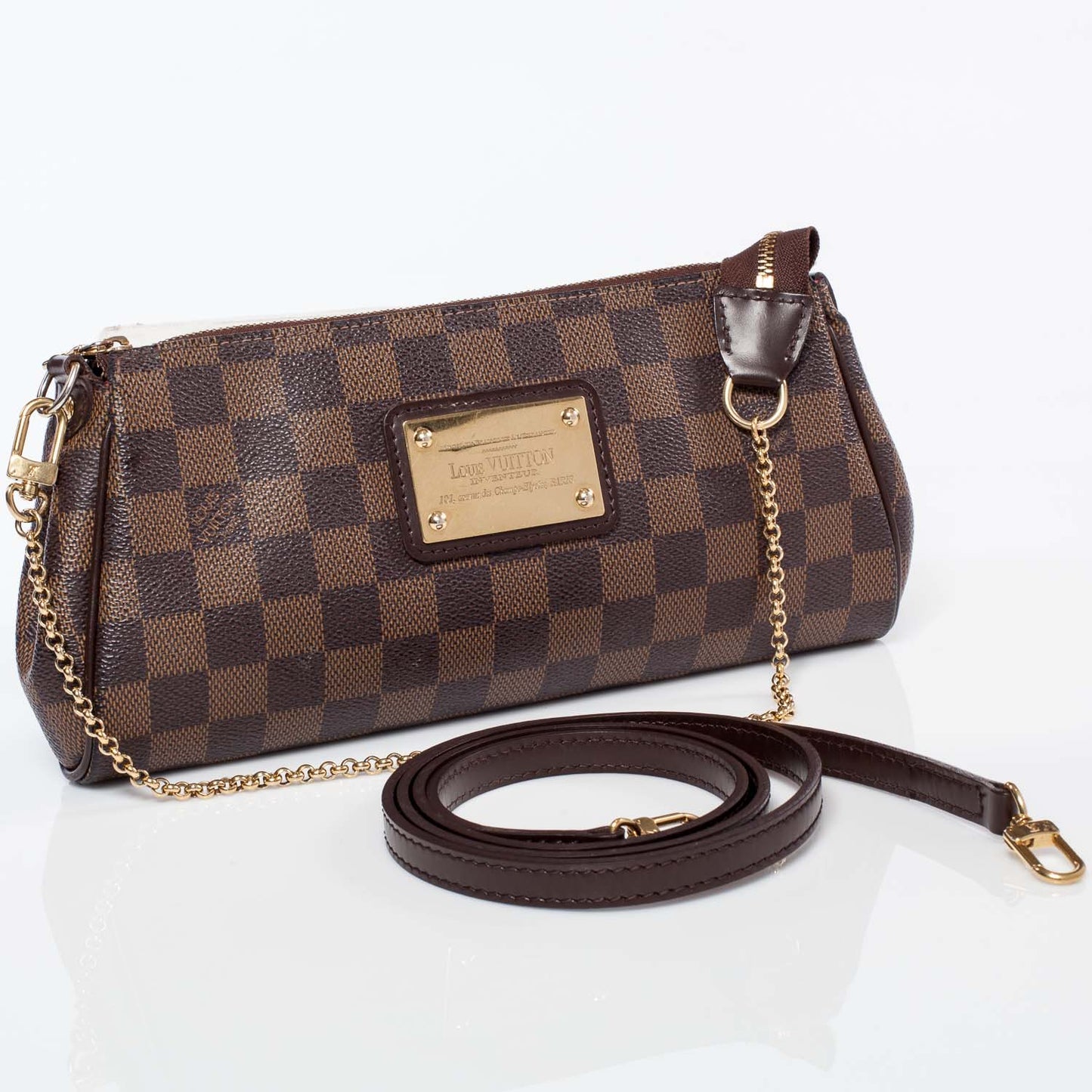 Damier Ebene Eva Clutch
